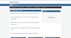 Desktop Screenshot of latestpoint.com